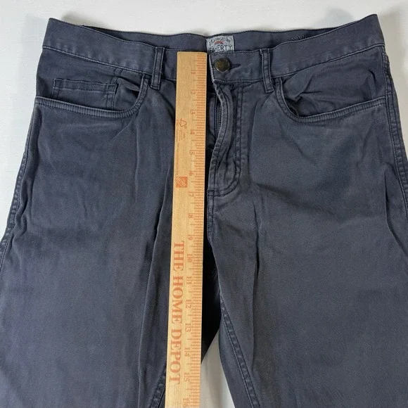 Faherty Pants Men's 31x32 Movement 5 Pocket Stretch Casual Performance Dark Blue - Picture 7 of 8